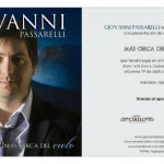 Presentación del disco Más cerca del Cielo de Giovanni Passarelli