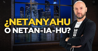 ¿Netanyahu o Netan-IA-hu?