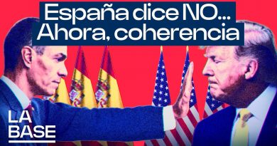 España dice NO…ahora, coherencia