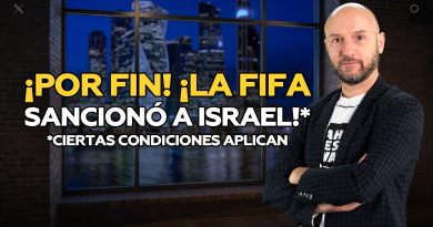 ¡AL FIN! La FIFA sanciona a Israel