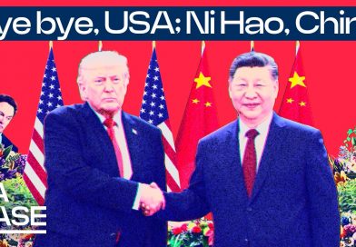 Bye Bye, USA; Ni hao, China