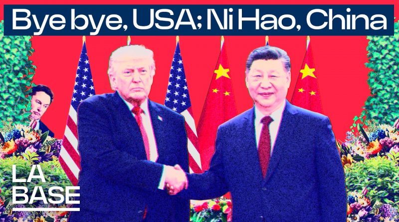 Bye Bye, USA; Ni hao, China