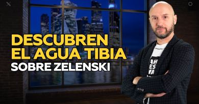 Descubren el agua tibia sobre Zelenski
