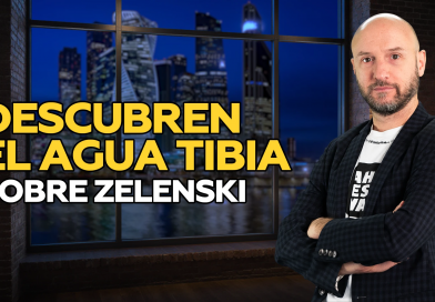 Descubren el agua tibia sobre Zelenski