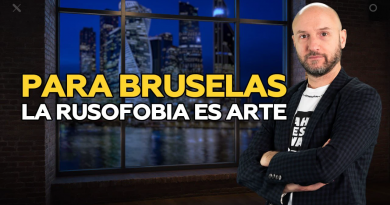 Para Bruselas la rusofobia es arte